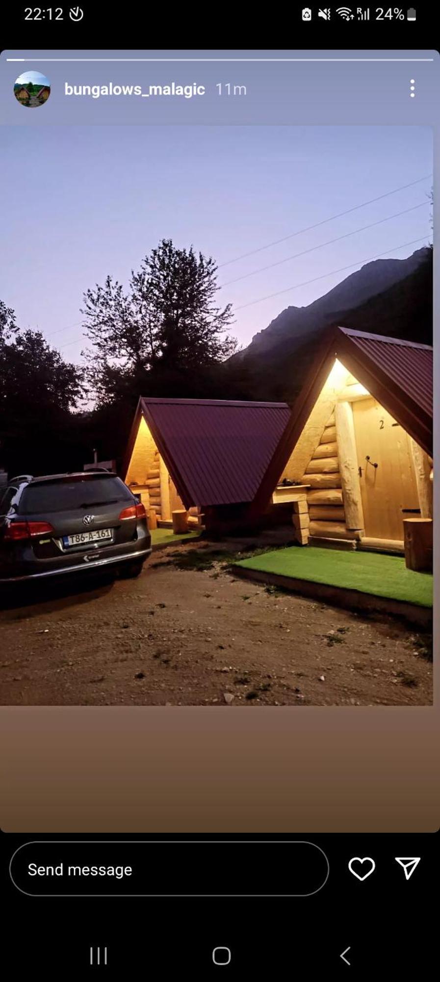 Bungalows Malagic Gusinje 外观 照片